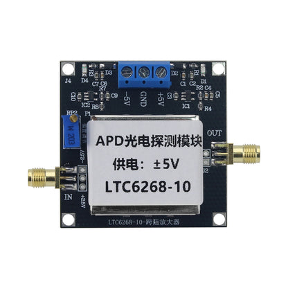 LTC6268-10 High Speed Photoelectric Detection Module Ultra-low Bias Current 210MHz Transimpedance Amplifier