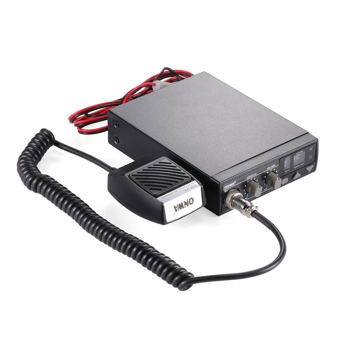 ONWA K-6124L MK2 27MHz CB Marine Radio 6 Bands 240 Channels 5W AM Modulation CB Marine Transceiver