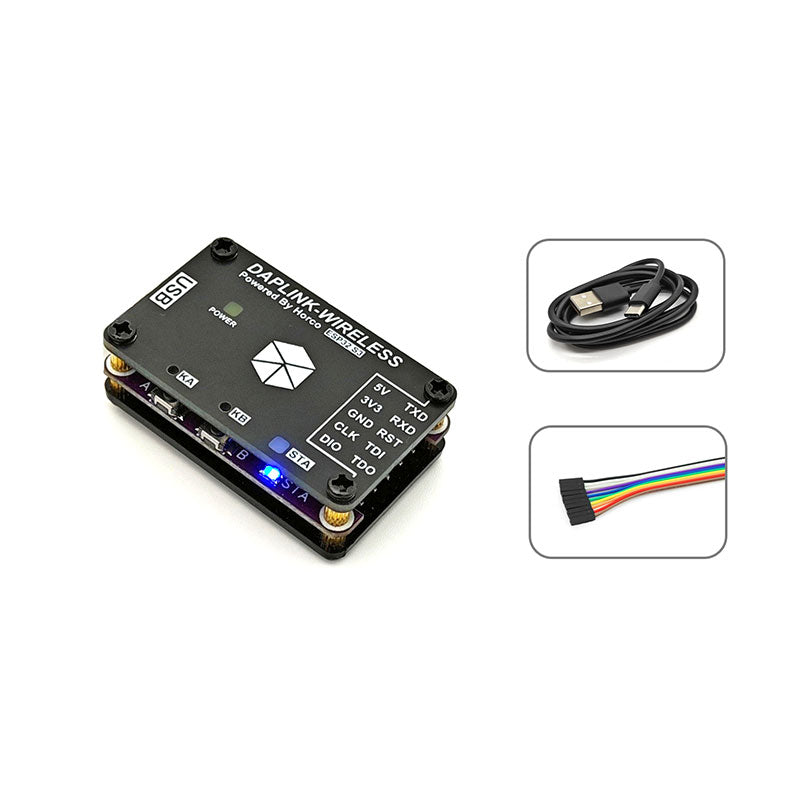 High-Speed DAP Debugger DAPLink Emulator STM32 Programming Tool with Dupont Cables or OpenCTR Dedicated Cable
