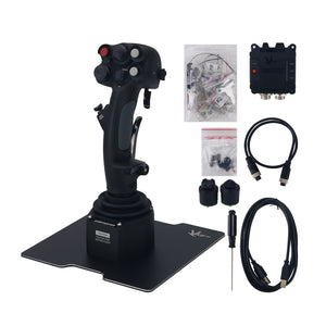 VKBSIM Flight Stick Gunfighter MK.IV Modern Combat Edition (GF MKIV MCG Ultimate RU + Twist Adapter)