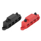 Pair of M8(5/16) High Current Power Distribution Block Screw Terminal 250A 48VDC for Vehicle Power Systems