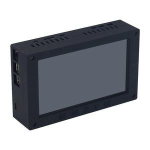 Black MMDVM Hotspot Box Digital MMDVM Modem Boasts 7-Inch Screen Wifi and Raspberry Pi 3B