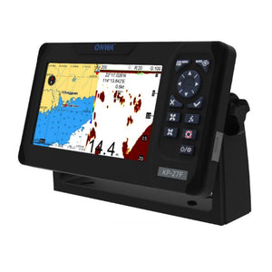 ONWA KP-27F 7-inch LCD Multifunctional Marine GPS Chart Plotter Built-in Fish Finder Support for K-Chart/C-Map
