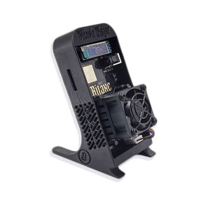 Bitsolo Player Bitaxe Gamma 601 1.2TH/S 18W BTC Miner Bitcoin Lottery Miner (with Large Black Shell)