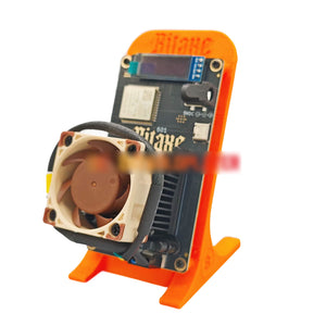 Bitaxe Gamma 601 1.2TH/s 17W Solo Bitcoin Miner BTC Miner (with Small Orange Shell &amp; Silent Fan)