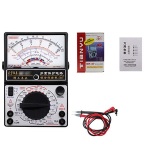 2500V Pointer Multimeter (MF47B w/ Internal Magnet Meter Movement &amp; Live Wire Detection &amp; Paper Box)
