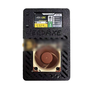 NerdAxe Ultra BM1366 500GH/s 15W BTC Miner Bitcoin Lottery Miner (with Black Shell and Silent Fan)