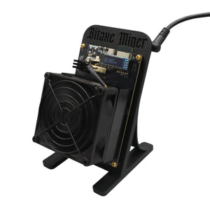 Bitaxe SupraHex 702 4.2+TH/s Solo Bitcoin Miner 60W-110W BTC Miner (Black) with Six BM1368 Chips