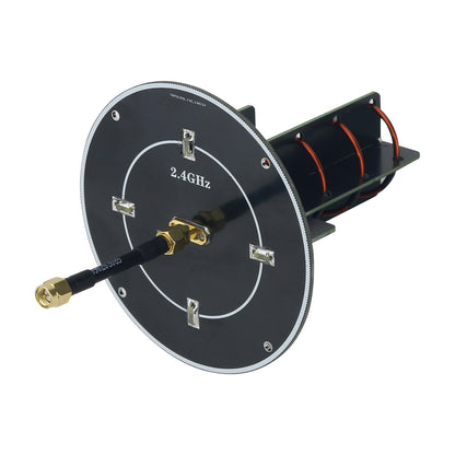Sinistral 2.4GHz Directional Antenna 13dBi High Gain Left-handed Spiral Antenna with SMA-J Connector