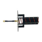 Dextral 2.4GHz Directional Antenna 13dBi High Gain Right-handed Spiral Antenna with SMA-J Connector