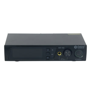 ER-102 Professional Wireless IEM System Bluetooth5.0 UHF 510MHz-580MHz In Ear Monitoring System with 1 Receiver