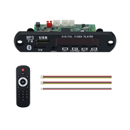 Audio Video Decoder Bluetooth Receiver Board DTS Lossless MP4 MP5 HD APE WAV MP3 Decoding Board