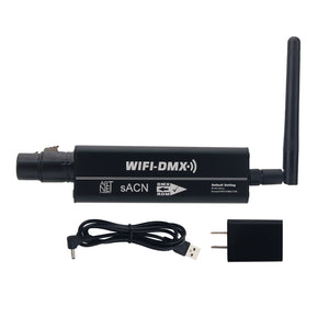 WIFI-DMX Controller DMX Lighting Controller (3-pin XLR Connector) for Film and Television Lighting
