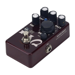 Electric Guitar Distortion Overload Effects Pedal High Gain Dynamic Effector for Musical Performance