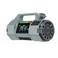 Grey HRD-908 Emergency Multifunctional Hand Crank Radio FM/MW/SW/VHF/WB Solar Power Generation Radio
