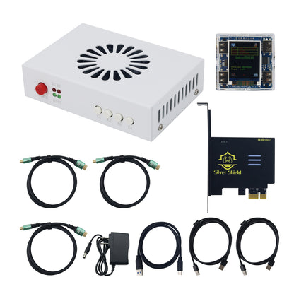 Silver Shield Firmware 100T High Speed Transmission DMA Board + KMBox Net + DMA Overlay Box for FPGA Hardware Development