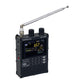 Black DP-666 High Sensitivity Full Band DSP Receiver FM/LW/MW/SW/OIRT Radio 2.8-inch IPS Touch Screen with Touch Pen