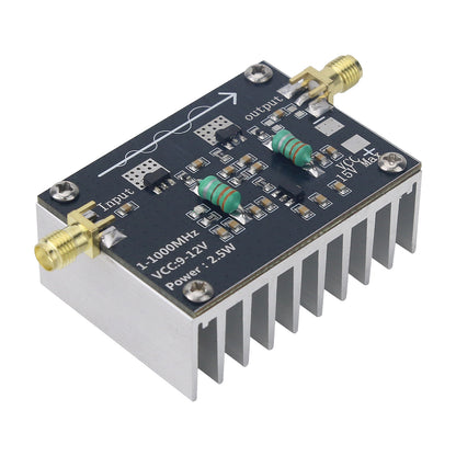 1-1000MHz 2.5W RF Power Amplifier HF VHF UHF FM Frequency Modulation Power Amplifier Module for Wireless Transmission