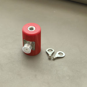 Red MA-05 3D-Printed ABS Shell Antenna Base M10x1.5 for HAM SPACE 5.6-Meter Shortwave Telescopic Antenna