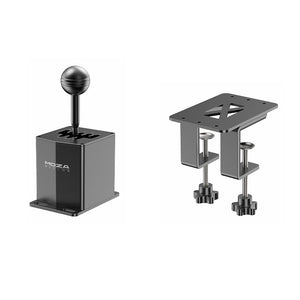 MOZA Racing HGP 7+R Gear Sim Racing Shifter Aluminum Gear Shifter (with Shifter Table Clamp)