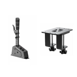 MOZA RACING SGP USB Sequential Shifter Features RGB Backlit Buttons (with Shifter Table Clamp)