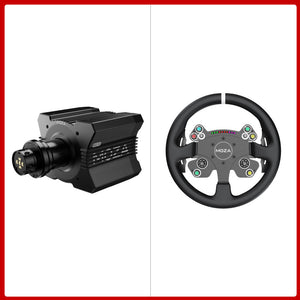 MOZA RACING R12 V2 12Nm Direct Drive Wheel Base Sim Racing Wheel Base + 13&quot; CS V2P Steering Wheel