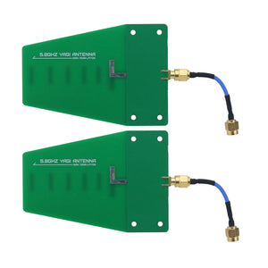 2PCS HamGeek HG1726A-5.8G 13dBi Directional Antennas Yagi Antennas for WiFi Base Station Bluetooth Drone Network Bridge