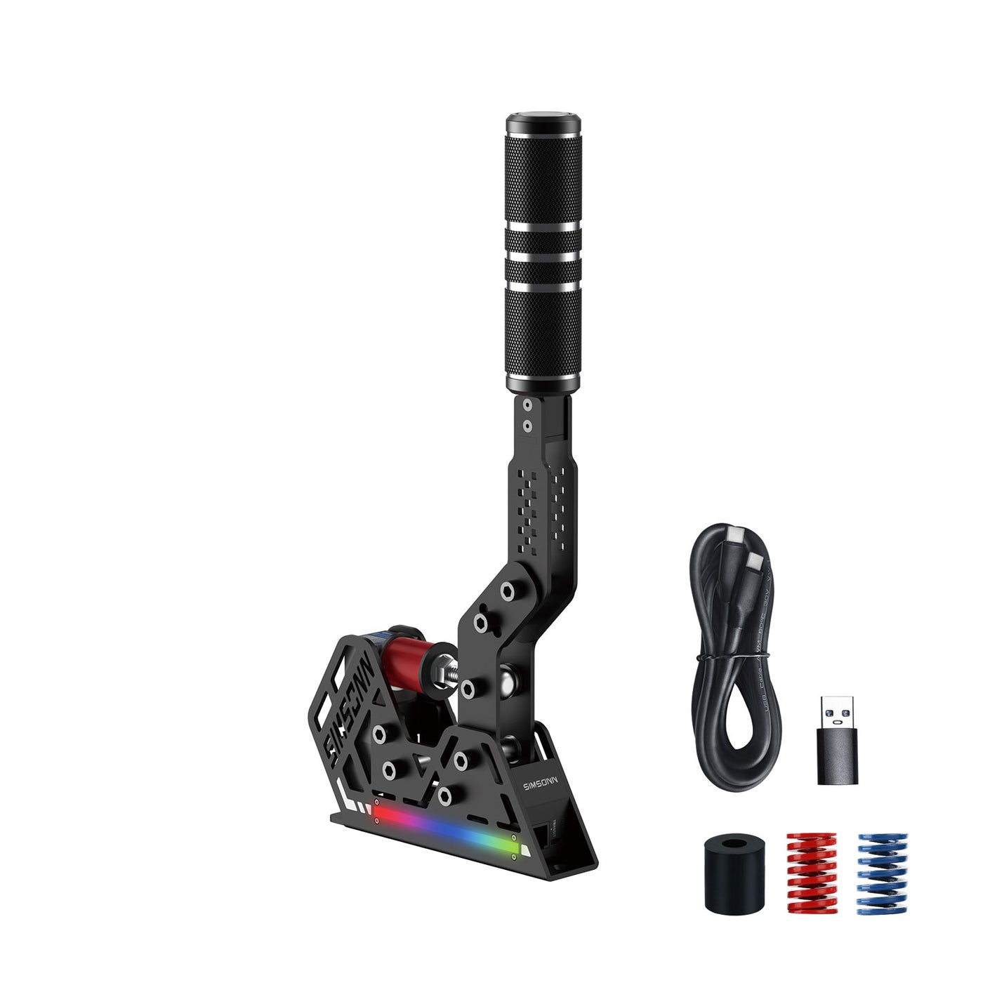 SIMSONN HB Pro 01 13CM-Handle Handbrake RGB Racing Simulator Hydraulic Handbrake 16 Bit High Precision Pressure Sensor