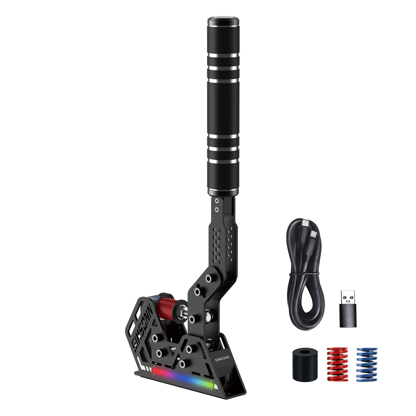 SIMSONN HB Pro 02 20CM-Handle Handbrake RGB Racing Simulator Hydraulic Handbrake 16 Bit High Precision Pressure Sensor