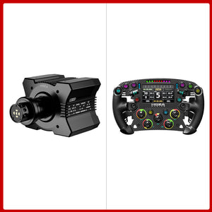 MOZA R9 V3 9Nm Direct Drive Wheel Base + 280mm/11&quot; FSR2 Formula Steering Wheel with 6 Paddles