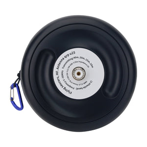 1-30MHz 25W Flying Saucer HF Antenna QRP U25 Shortwave Antenna with Low Power for Amateur Radio
