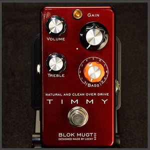TIMMY Natural and Clean Overdrive Guitar Effects Pedal Support Treble/Bass Adjustment
