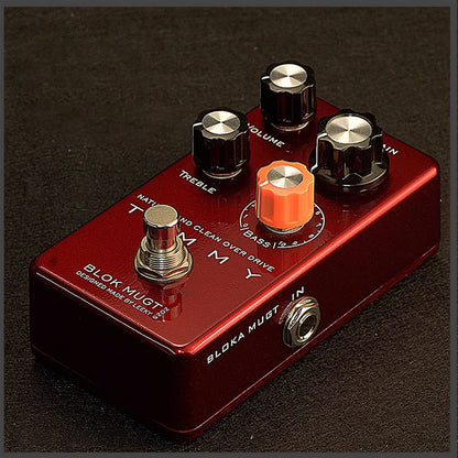 TIMMY Natural and Clean Overdrive Guitar Effects Pedal Support Treble/Bass Adjustment