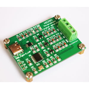 New HS390 USB 1Hz-5kHz Three-phase Sine Wave Signal Generator Module (USB) Support Amplitude Control