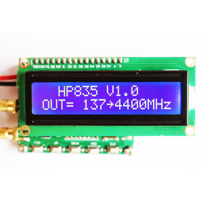 New HP835 137MHz-4.4GHz RF Signal Generator Module with Adjustable Output Power and Attenuation