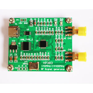 140MHz - 4.4GHz USB RF Signal Generator Module Support Sweep Frequency Function for Instrument Calibration