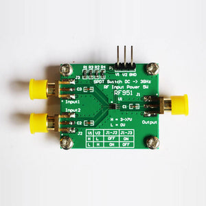 RF951 DC-3.0GHz 3-7V 2-IN 1-OUT RF Switch Module High Quality RF Accessory with SMA Connector