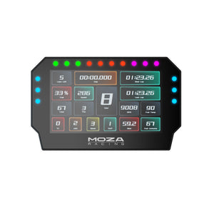 MOZA RACING CM2 HD Sim Racing Dash Dashboard with 5-Inch 720P Touch Screen and Adjustable Height