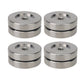 4pcs 45mm Speaker Feet Speaker Isolation Feet w/ Stainless Steel Balls 100KG Capacity for DACs Amps