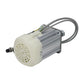 220V 2.2KW 4500RPM Permanent Magnet Brushless Motor Threaded + Keyed Shaft + Servo Motor Controller