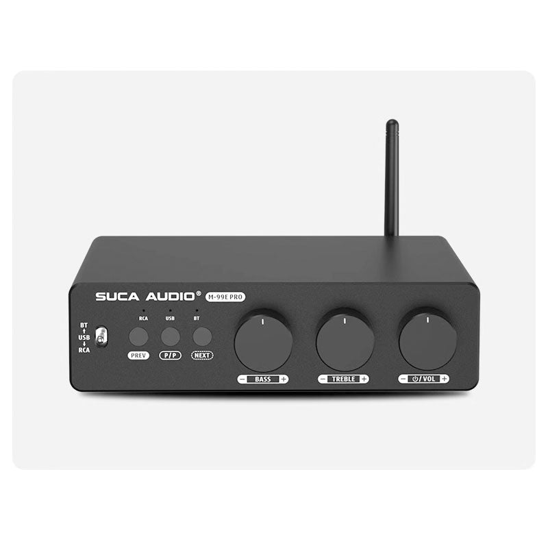 99E PRO Multifunctional 2.1 Digital Power Amplifier 300W+300W High Power USB Flash Drive Bluetooth5.2 HiFi Audio Amplifier