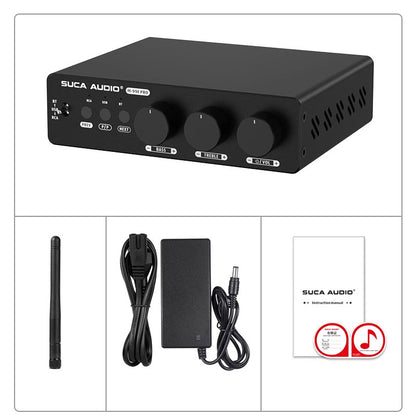 99E PRO Multifunctional 2.1 Digital Power Amplifier 300W+300W High Power USB Flash Drive Bluetooth5.2 HiFi Audio Amplifier
