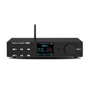 DA-5.1H DTS Home Theater 5.1H DSD256 Decoder Bluetooth5.1 Power Amplifier with 2.4-inch OLED Support Dual Power Supply
