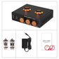 BOX P7 HiFi Vinyl Mic Amplifier MM Phono+RCA Input Preamplifier ECC83 Electronic Tube Amplifier