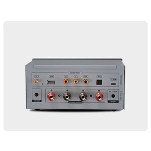 X10 Bluetooth5.4 HiFi ECC83 Electronic Tube Amplifier Digital Audio Decoder Power Amplifier Built-in 7 Light Effects