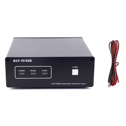 mAT-600A 1.8-500MHz 600W SSB High Power Universal Automatic Antenna Tuner DC12-14V for Shortwave Radios