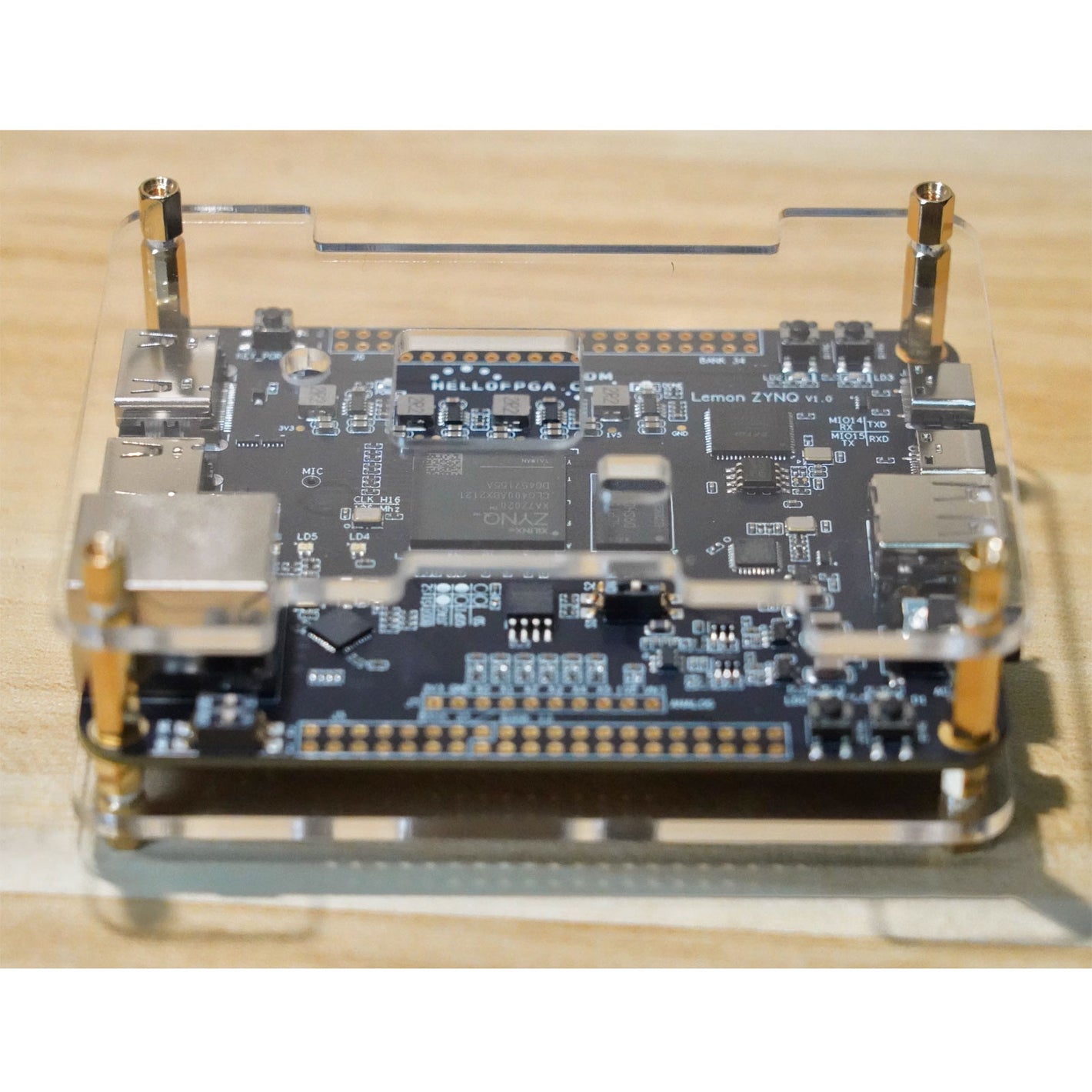 ZYNQ7020 FPGA Minimum System Development Board Support for PYNQ Mirror Image Operation