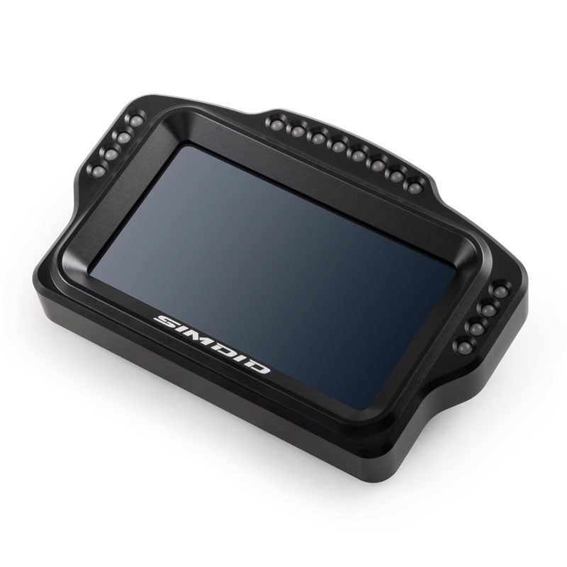 SIMDID DV480 Pro 5" Screen Dashboard Dash Display + Simagic EVO Bracket for Simagic EVO Wheel Base