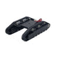 Metal RC Tank Chassis Smart Robot Chassis KT100 with 37# Motors W/O Hall Encoder Finished for DIY