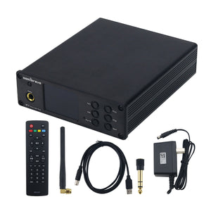 Semibreve Black NP10 Audio Decoder Headphone Amplifier 2-IN-1 2xES9038Q2M Bluetooth5.4 for QCC3084 with Built-in USB Sub Card